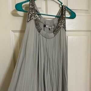 Jennifer Lopez tank with beading